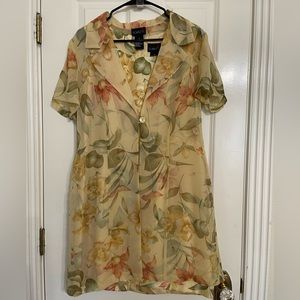 Scarlett - Sleeveless Dress with Top Cover - EUC!